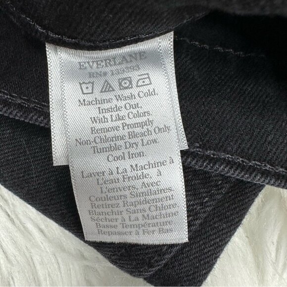 Everlane Women’s NWT Coal Black‎ The Original Cheeky Minimalist Jean W29-30/L28 - Picture 8 of 12
